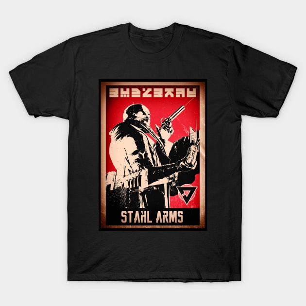 Killzone Helghast Propaganda T-Shirt by syanart